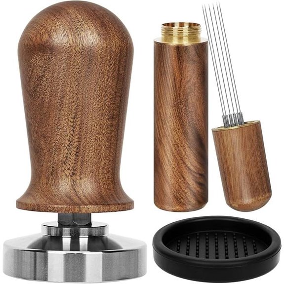 Y-Step 51mm Espresso Tamper Set with Accessories