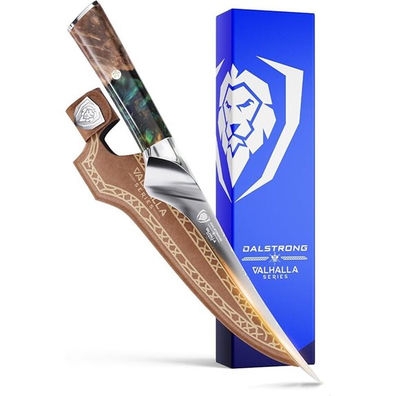 Dalstrong 7-Inch Flexible Fillet Knife with Sheath