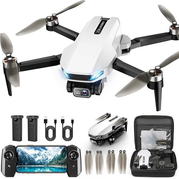 GPS Drone with Camera 2K HD Auto Return Foldable