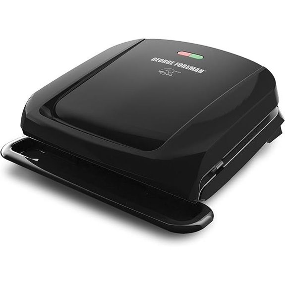 George Foreman 4-Serving Electric Grill & Panini Press