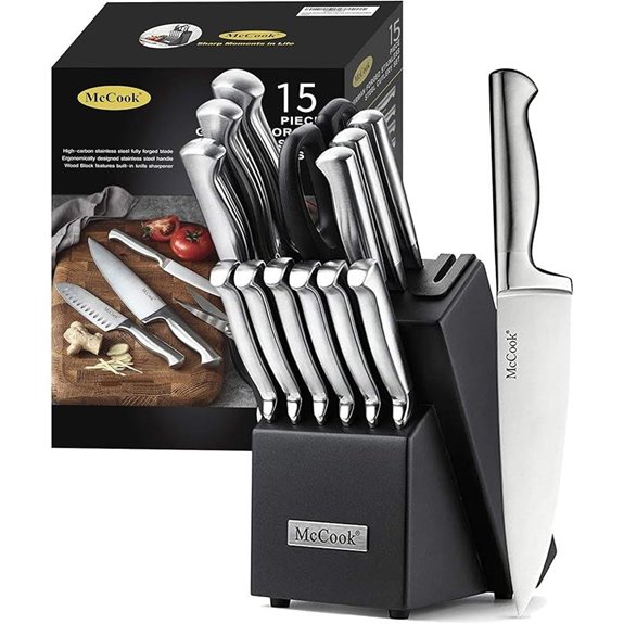 McCook German Stainless Steel Knife Set