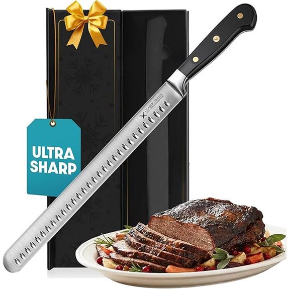 12 German Steel Brisket Slicing Knife