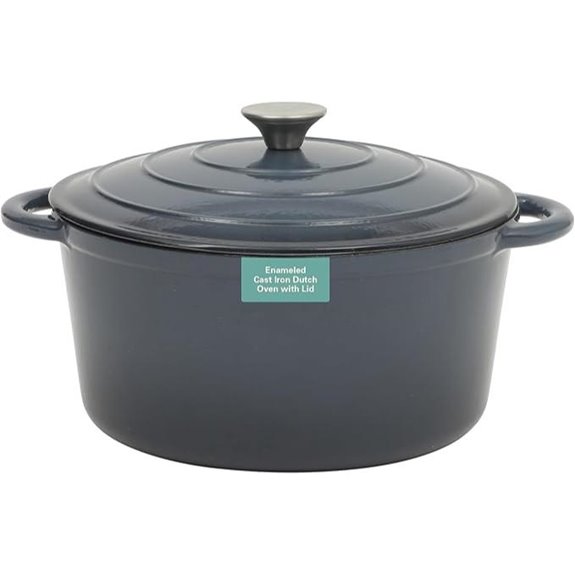 Gibson Addlestone Enamel Cast Iron Dutch Oven