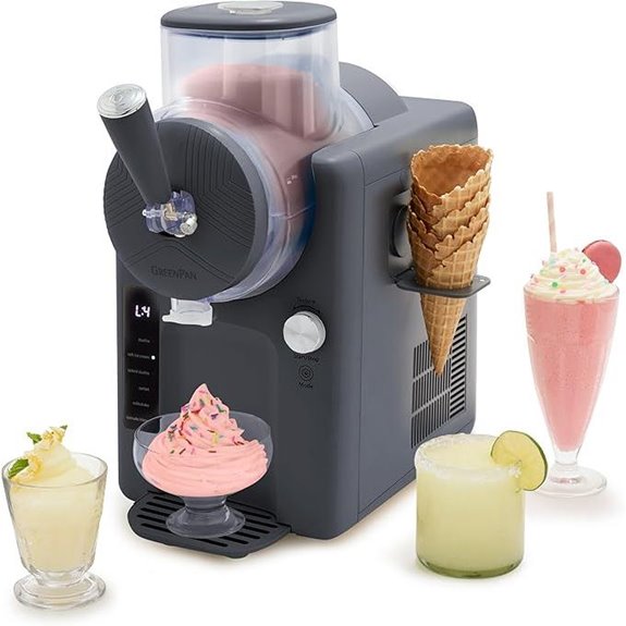 GreenPan Frost Ice Cream & Slushie Maker (Gray)