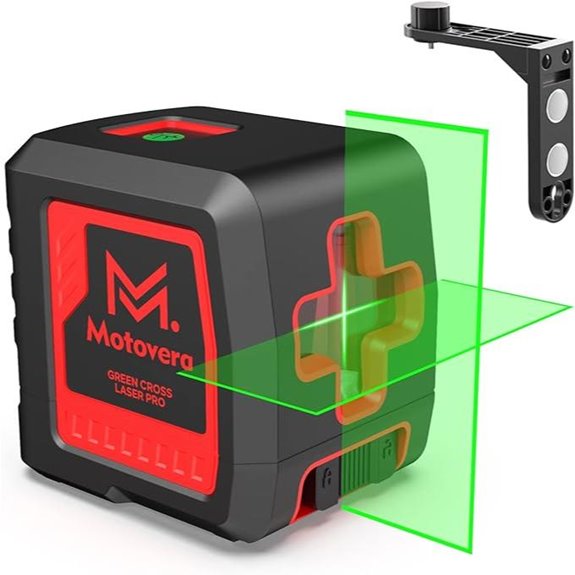 Self-Leveling Laser Level with Green Cross Lines