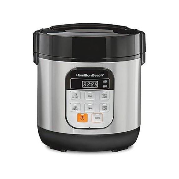 Hamilton Beach 6-Cup Programmable Rice Cooker & Steamer