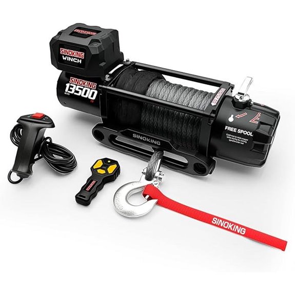 SINOKING 13500 lb Electric Winch for Off-Road Use