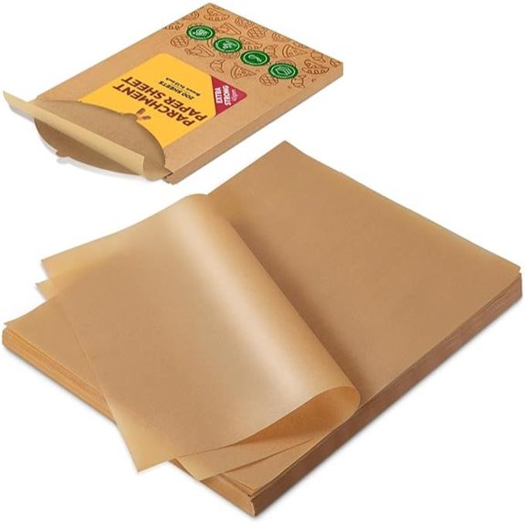 Katbite 200Pcs 9x13 Heavy Duty Parchment Paper Sheets