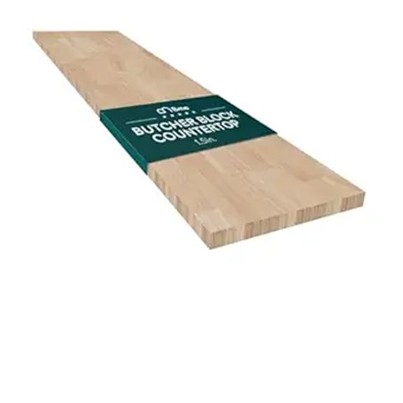 Bme Hevea Solid Wood Butcher Block Countertop