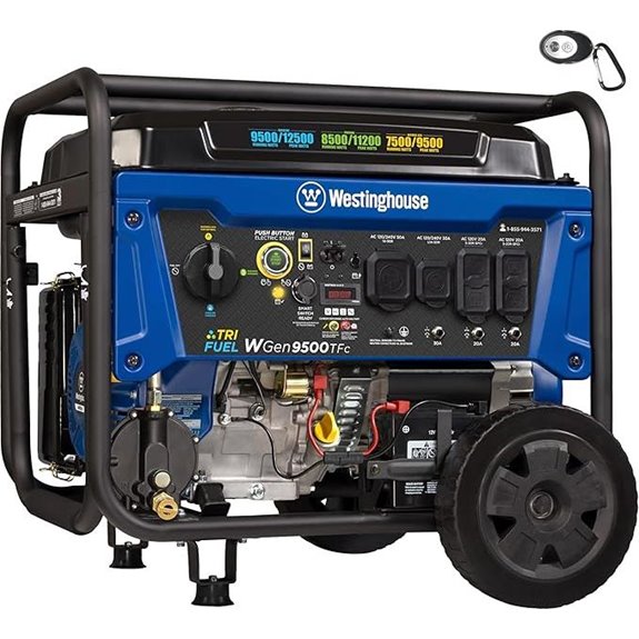 Westinghouse 12500W Tri-Fuel Portable Generator