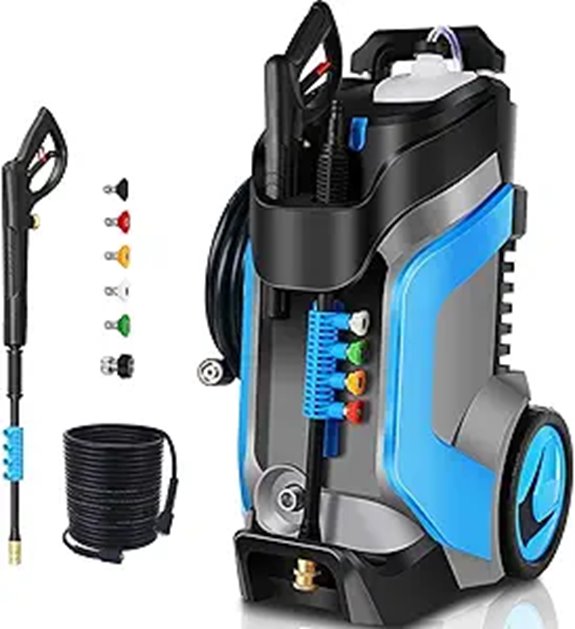 Electric Pressure Washer 5000PSI 4.0GPM with Surface Cleaner
