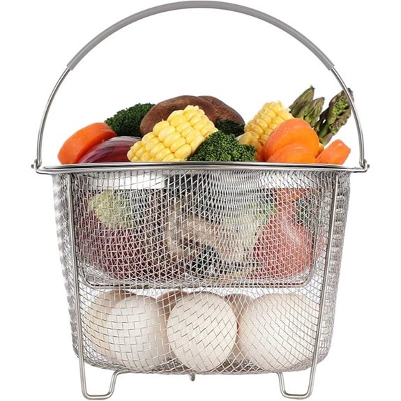 AOZITA Steamer Basket for Instant Pot (6/8 qt)