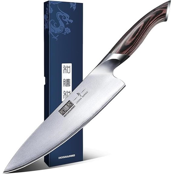 HOSHANHO 8-inch Japanese Chef's Knife High Carbon Steel