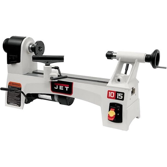 JET 10 x 15 Variable-Speed Wood Lathe