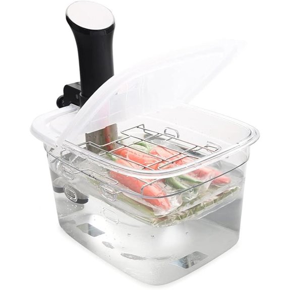 EVERIE 12-Quart Sous Vide Container with Lid and Rack