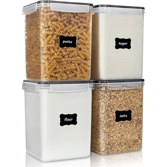 Vtopmart 4-Piece Large Food Storage Containers Set