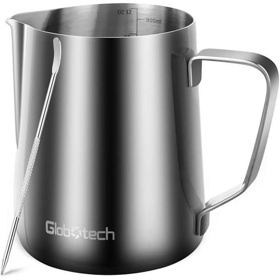 32 Oz Stainless Steel Milk Frothing Pitcher