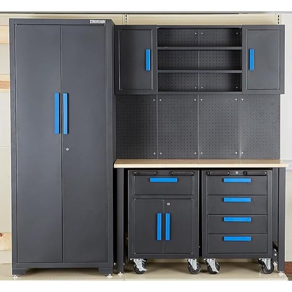 Strongway Steel Garage Storage System (81.5x75.7in)
