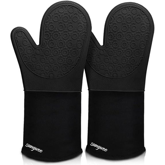 Sungwoo Extra Long Silicone Oven Mitts (Pair)