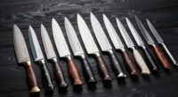 luxury professional chef knives
