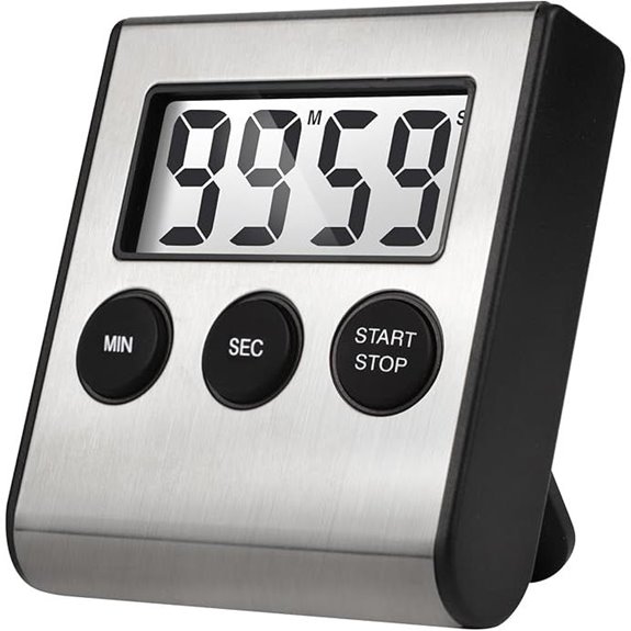 Magnetic Digital Kitchen Timer for Cooking and Baking