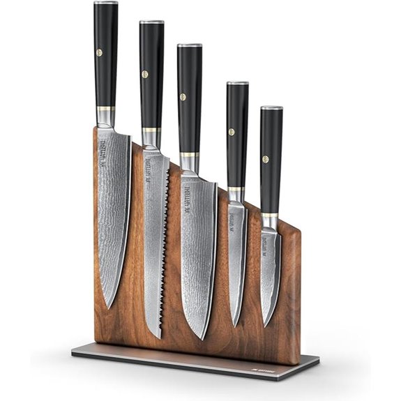 Yatoshi Magnetic Knife Block Set (6 Pcs)