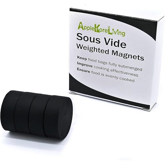 Sous Vide Magnets 4-Pack Food Safe Keep Bags Submerged
