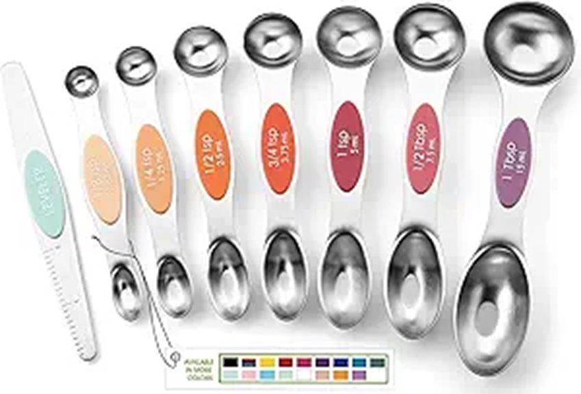 Spring Chef Magnetic Stainless Steel Measuring Spoons Set