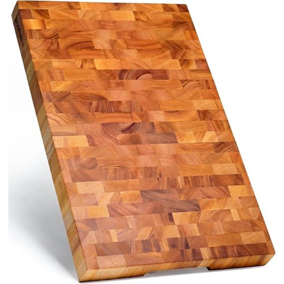 Shumar Mahogany End-Grain Cutting Board