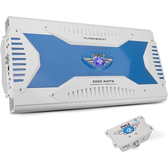 Pyle Hydra Marine 3000W 8-Channel Amplifier