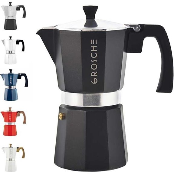 GROSCHE Milano Moka Pot Espresso Coffee Maker