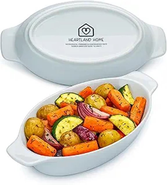 Heartland Mini Porcelain Casserole Set (2-piece)