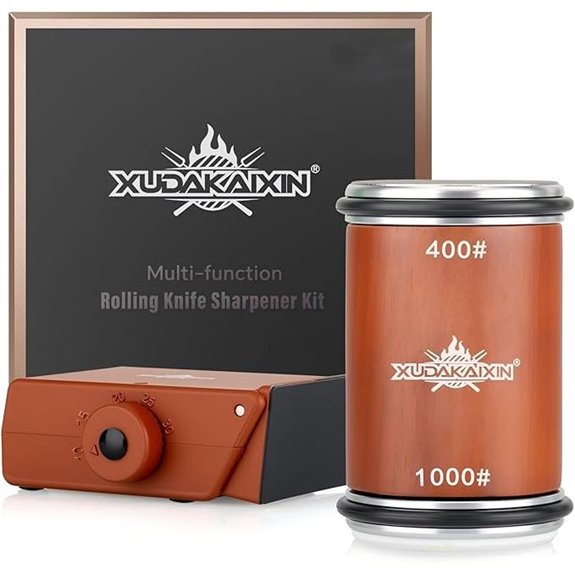 Innovative Multi-Angle Knife Sharpener with Replacement Head