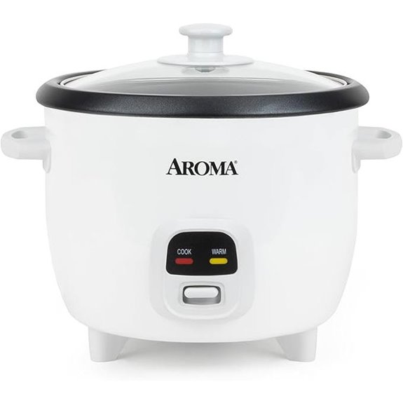 AROMA 3-Cup Rice Cooker with Multi-Function Cooking