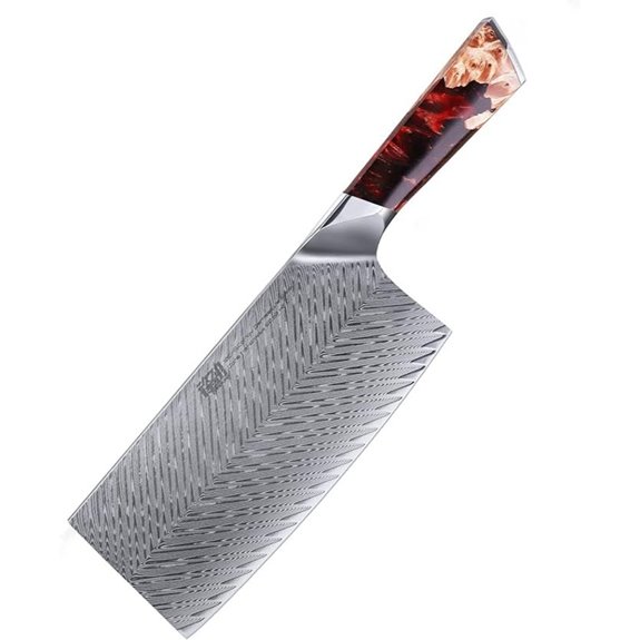 FINDKING Nebula Series 7-Inch Damascus Chef Knife