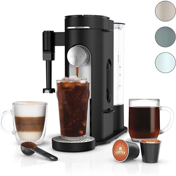 Ninja Single Serve Coffee Maker with Pods and Grounds