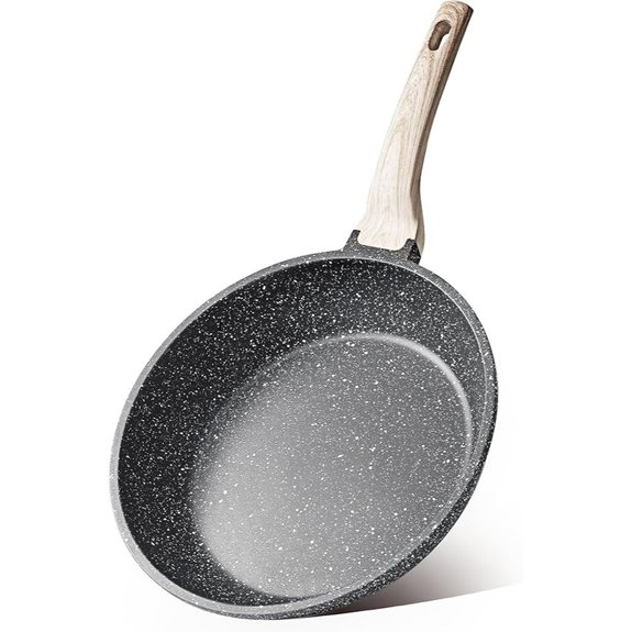CAROTE Nonstick 8-Inch Frying Pan with Granite Coating