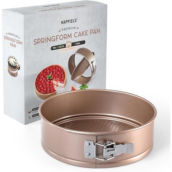 HAPPIELS Nonstick 9-Inch Springform Cake Pan