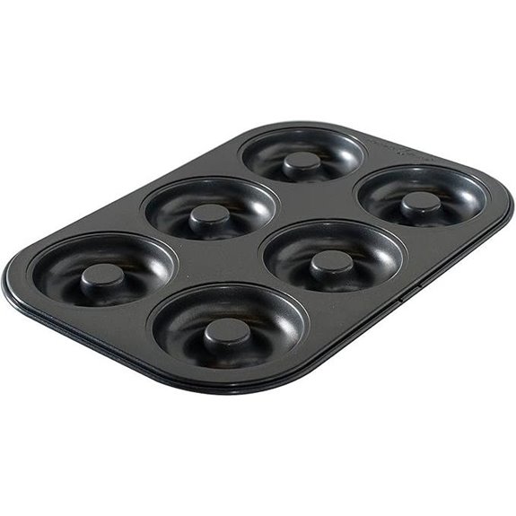 Nordic Ware 6 Cavity Donut Pan Metal