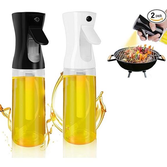 Olive Oil Sprayer Bottle with Portion Control