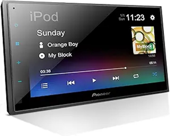 Pioneer DMH-130BT 6.8 Touchscreen Car Stereo