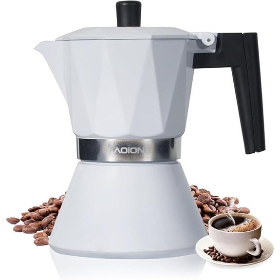 6-Cup Portable Moka Pot Espresso Maker