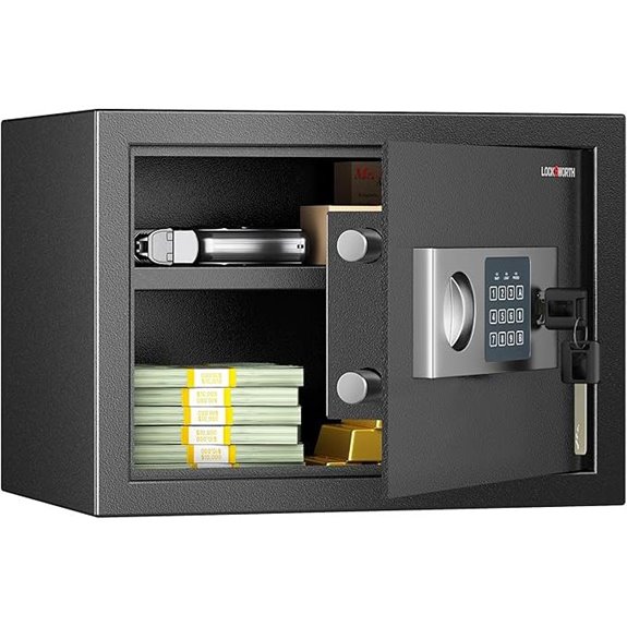 Digital Security Safe for Home Office or Travel