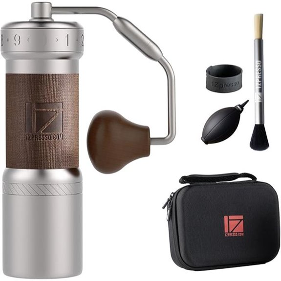 1Zpresso K-Ultra Manual Coffee Grinder with Carrying Case