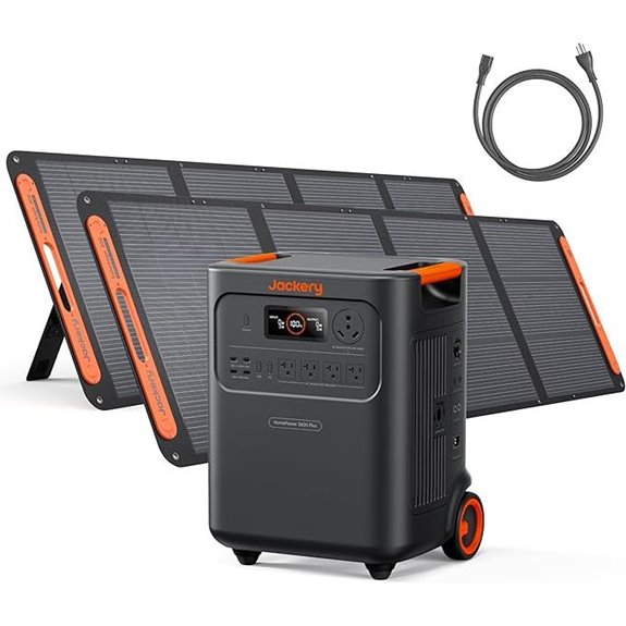 Jackery HomePower 3600 Plus Portable Solar Generator