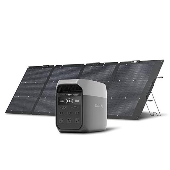 EF ECOFLOW Delta 3 Solar Generator + 220W Panel