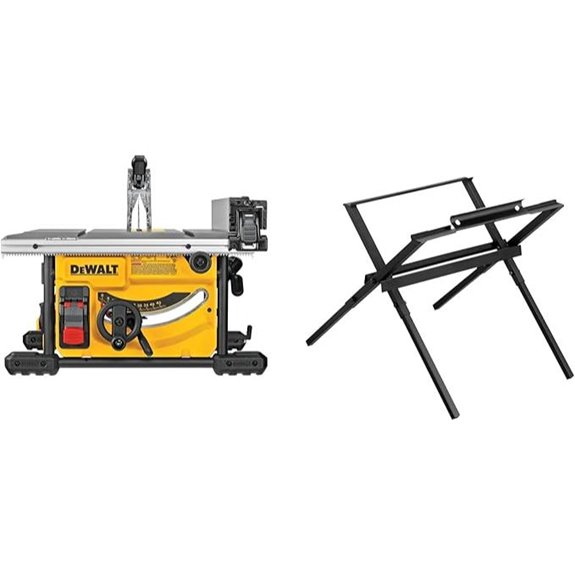 DEWALT Portable Table Saw with Stand