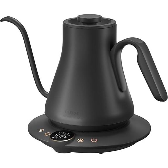 Electric Gooseneck Kettle with Temperature Control