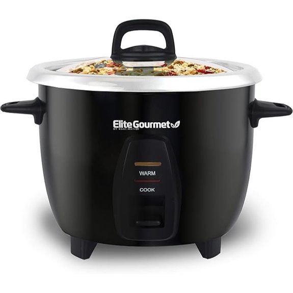 Elite Gourmet 10-Cup Electric Rice Cooker