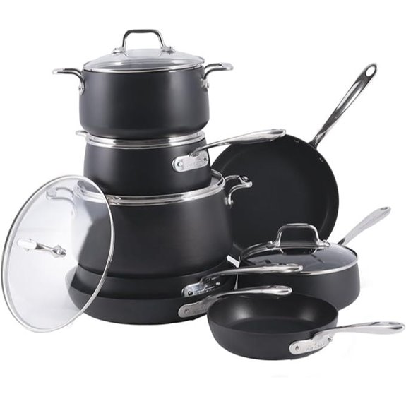 All-Clad HA1 Nonstick Cookware Set (13-Piece)